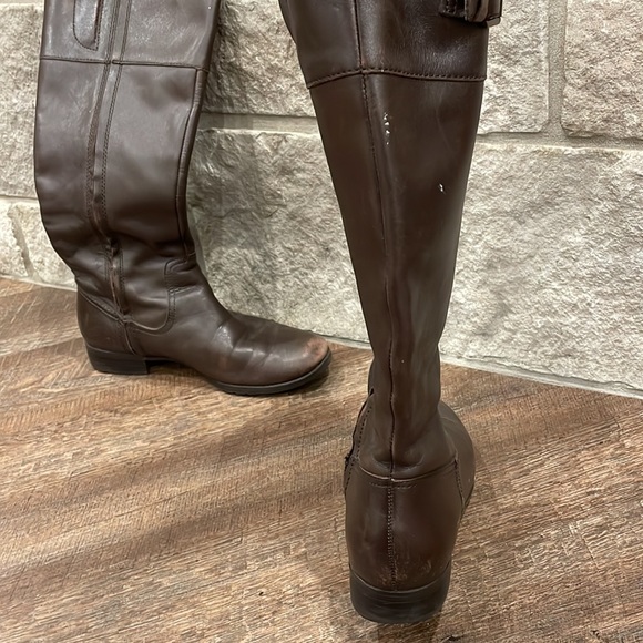 Ralph Lauren Sigrid Dark Brown Boots - Picture 4 of 8
